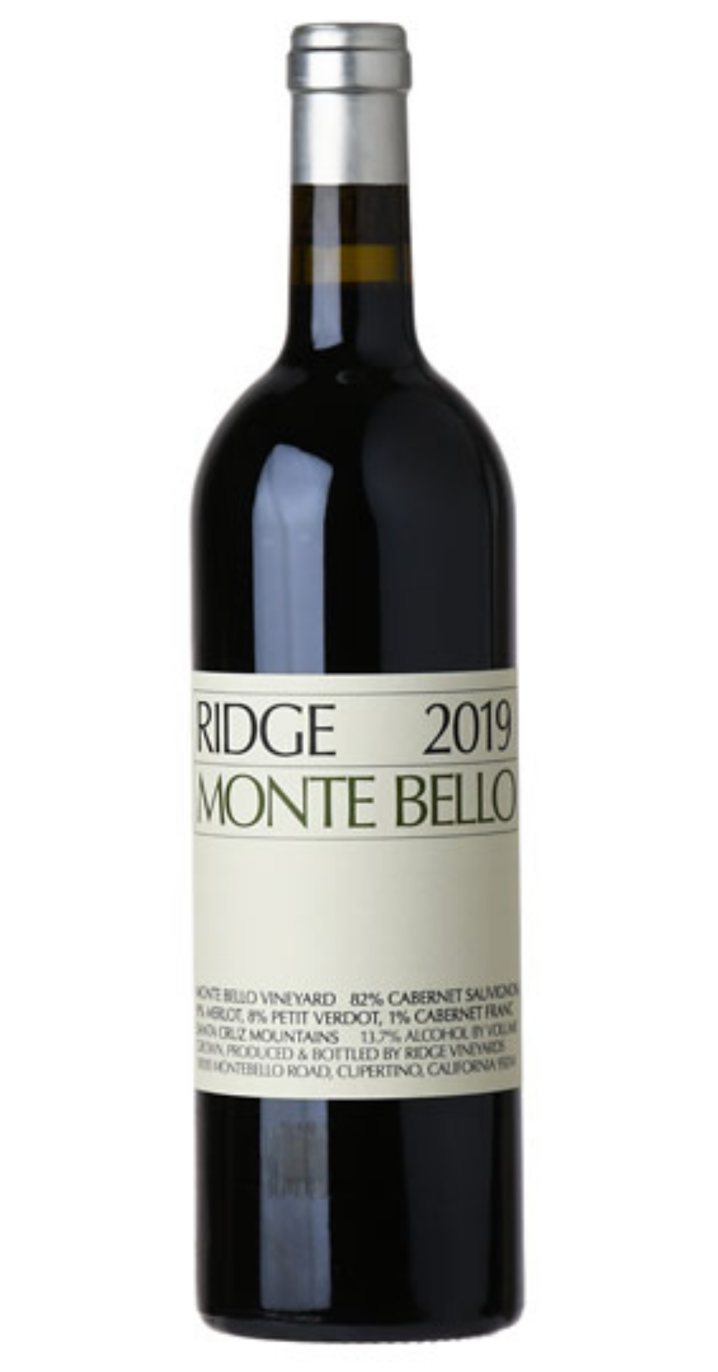 2019 Ridge Monte Bello Santa Cruz